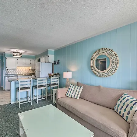 Beachfront Condo With Boardwalk And Pool Access! Atlantic Beach Exterior photo