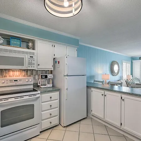 Beachfront Condo With Boardwalk And Pool Access! Atlantic Beach Exterior photo